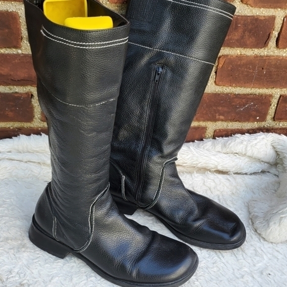 Matisse Pebbled leather boots 8 - Picture 11 of 14